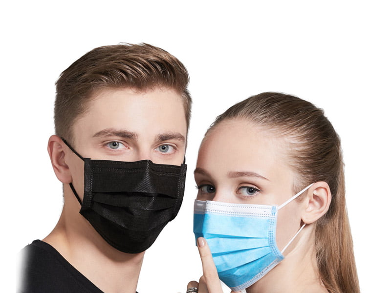 Khẩu trang y tế 4 lớp màu đen giá rẻ tháng 6/2020