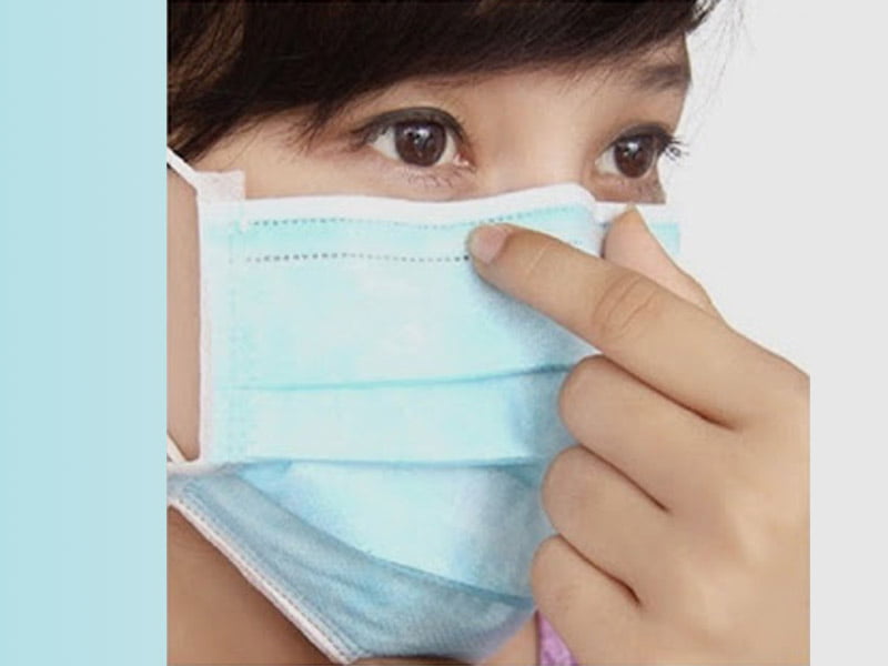 hướng dẫn đeo khẩu trang y tế đúng cách