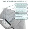 Khẩu trang N95 màu xám - Ảnh 5